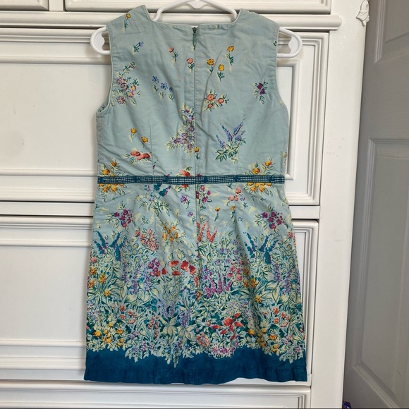 Monsoon Wildflower Shift Dress 3/4 - Picture 4 of 5